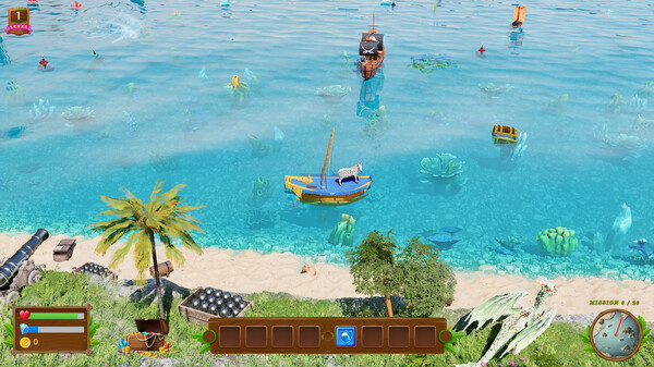 Игра Dragons Reef, скриншот