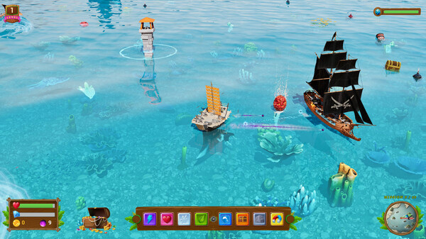 Игра Dragons Reef, скриншот