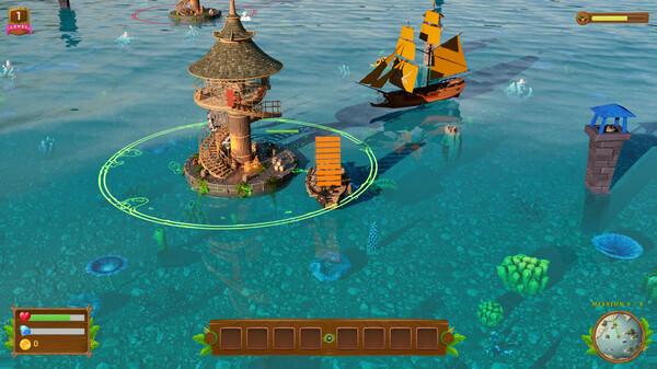 Игра Dragons Reef, скриншот
