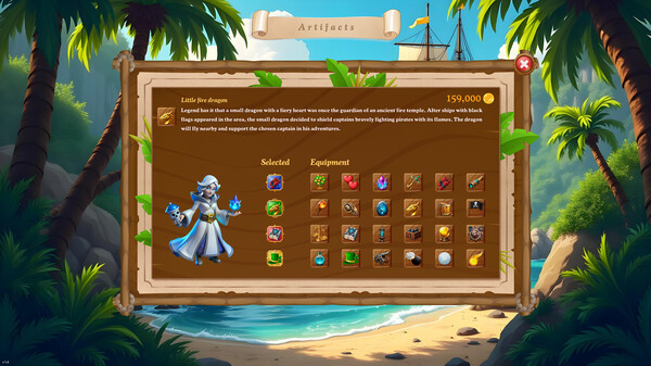 Игра Dragons Reef, скриншот