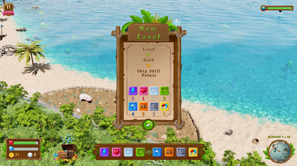 Игра Dragons Reef, скриншот