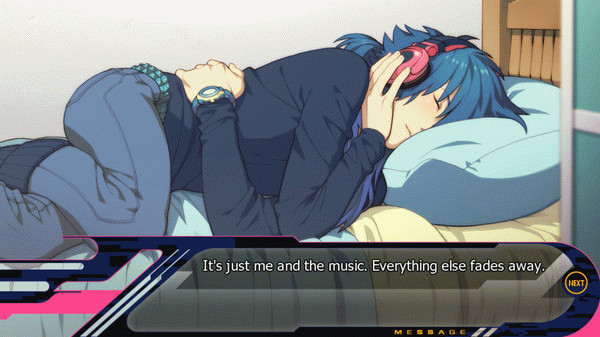 Игра DRAMAtical Murder, скриншот
