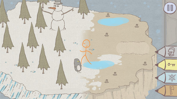 Игра Draw a Stickman: EPIC - Friend's Journey, скриншот