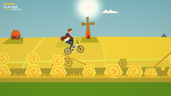 Игра Draw Rider 2, скриншот