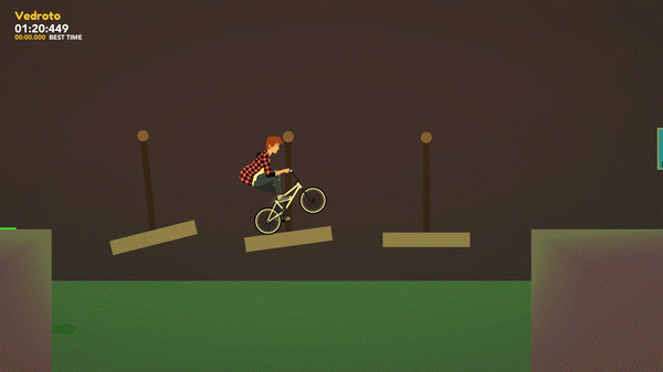 Игра Draw Rider 2, скриншот