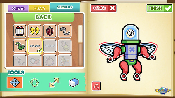 Игра Drawn to Life: Two Realms, скриншот