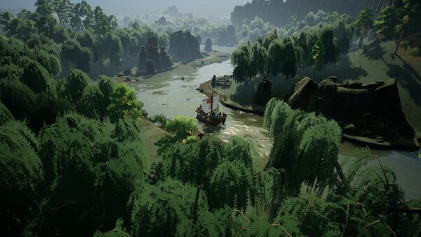 Игра Dreadful River, скриншот