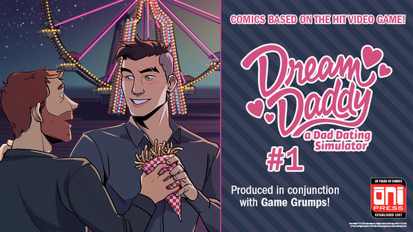 Игра Dream Daddy: A Dad Dating Comic Book, скриншот