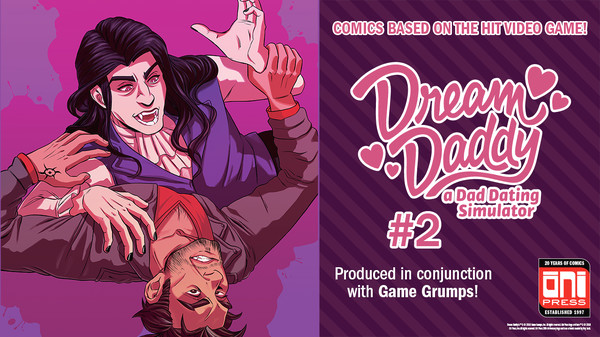 Игра Dream Daddy: A Dad Dating Comic Book, скриншот