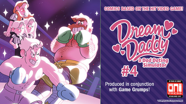 Игра Dream Daddy: A Dad Dating Comic Book, скриншот