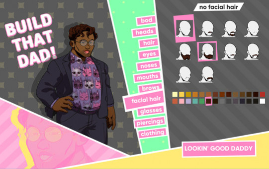 Игра Dream Daddy: A Dad Dating Simulator, скриншот