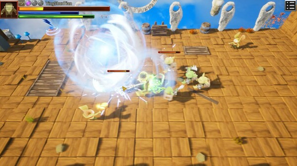 Игра боевая воля снов, скриншот