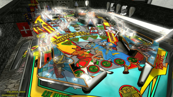 Игра Dream Pinball 3D, скриншот