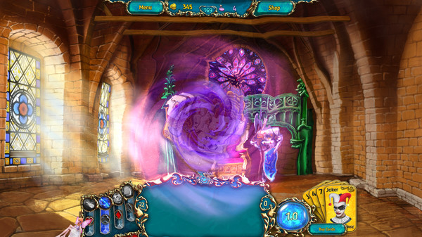 Игра Dreamland Solitaire, скриншот