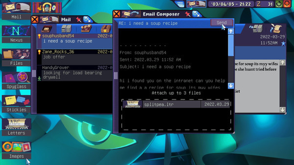 Игра Dreamsettler, скриншот