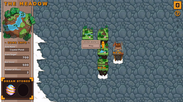 Игра Dreamstones, скриншот