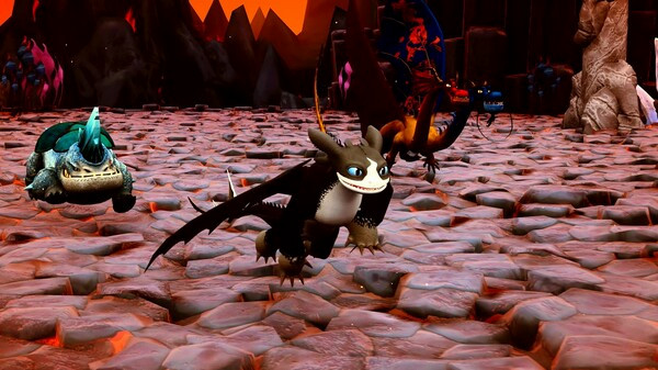 Игра DreamWorks Драконы: Легенды Девяти Королевств, скриншот