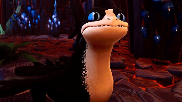 Игра DreamWorks Драконы: Легенды Девяти Королевств, скриншот