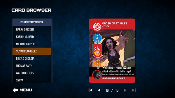 Игра Dresden Files Cooperative Card Game - Mouse & Variants, скриншот