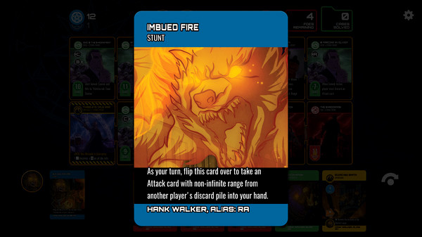 Игра Dresden Files Cooperative Card Game - Ra Crossover, скриншот