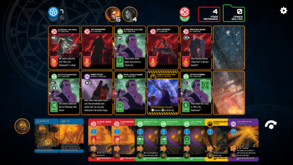 Игра Dresden Files Cooperative Card Game - Ra Crossover, скриншот