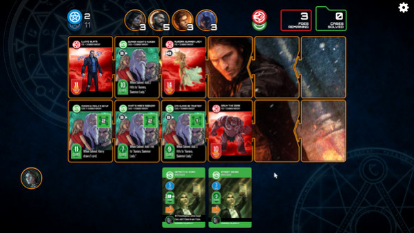 Игра Dresden Files Cooperative Card Game, скриншот