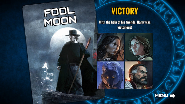 Игра Dresden Files Cooperative Card Game, скриншот