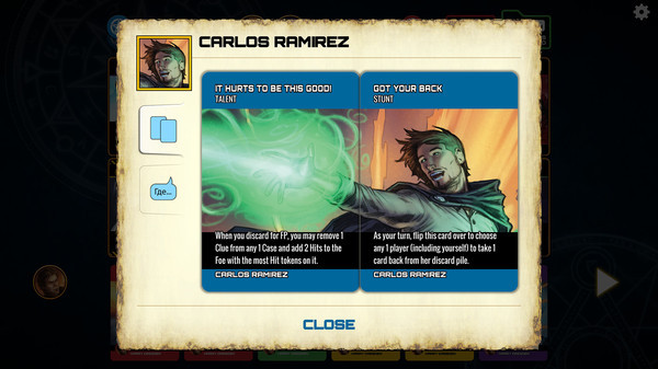Игра Dresden Files Cooperative Card Game - Wardens Attack, скриншот