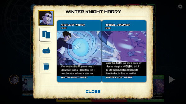 Игра Dresden Files Cooperative Card Game - Winter Schemes, скриншот