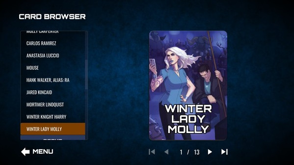 Игра Dresden Files Cooperative Card Game - Winter Schemes, скриншот
