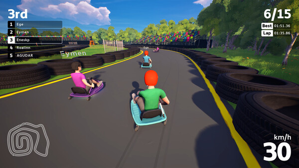 Игра Drift Gang, скриншот