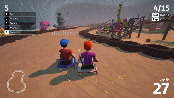 Игра Drift Gang, скриншот