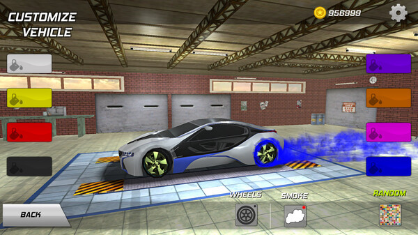 Игра Drift racing car, скриншот