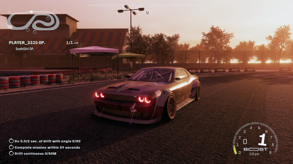 Игра Drift Reign, скриншот