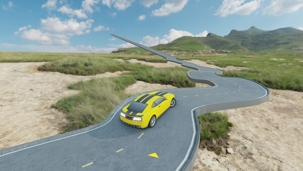Игра DriveCraft, скриншот