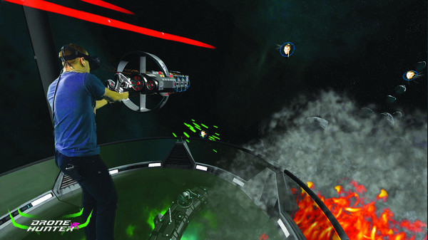 Игра Drone Hunter VR, скриншот