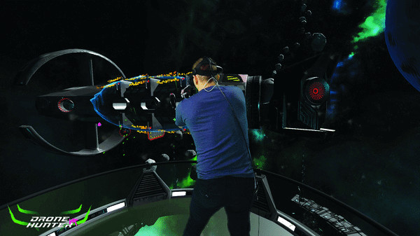 Игра Drone Hunter VR, скриншот