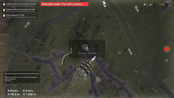 Игра DRONE PERSPECTIVE, скриншот
