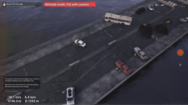 Игра DRONE PERSPECTIVE, скриншот