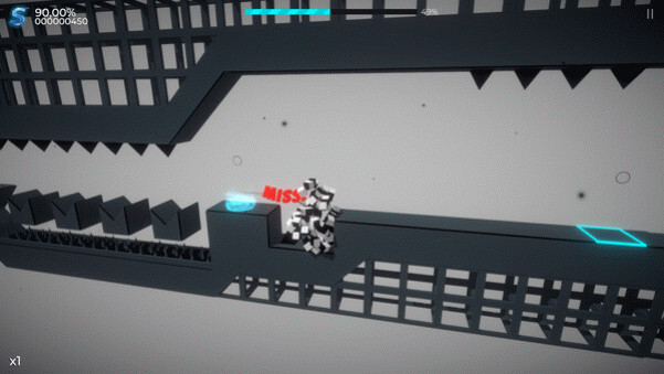 Игра Drop Jump, скриншот