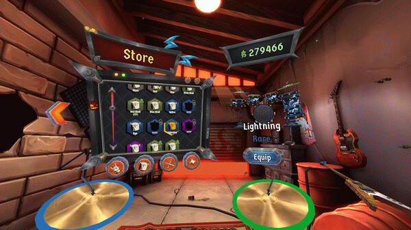 Игра Drums Rock: Disturbed - 'Down with the Sickness', скриншот