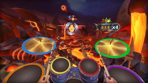 Игра Drums Rock: Green Day - 'Holiday', скриншот