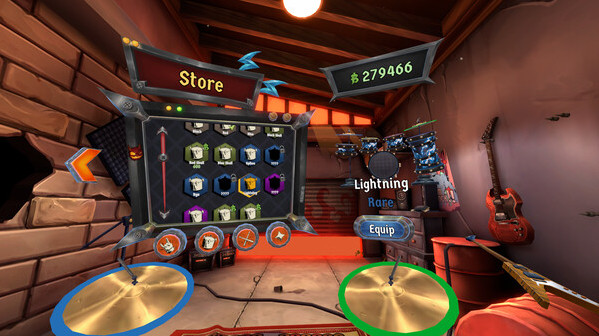 Игра Drums Rock: Green Day - 'Holiday', скриншот