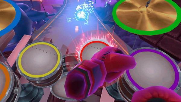 Игра Drums Rock, скриншот