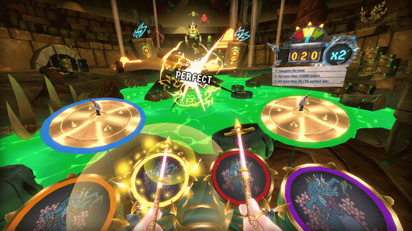 Игра Drums Rock: Simple Plan - 'Welcome to My Life', скриншот