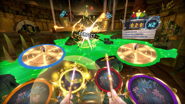Игра Drums Rock: Spacehog - 'In the Meantime', скриншот