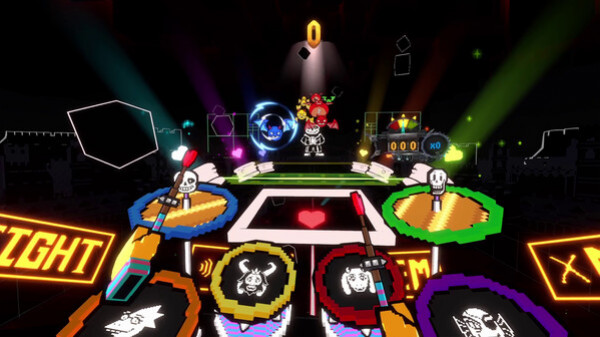 Игра Drums Rock: Undertale - 'Hopes And Dreams', скриншот