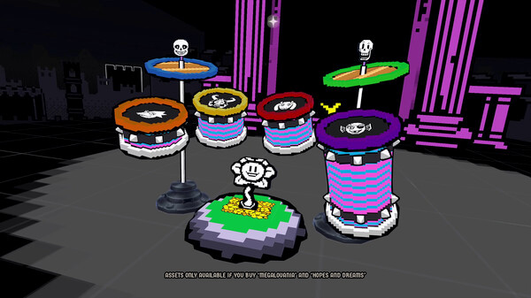 Игра Drums Rock: Undertale - 'Hopes And Dreams', скриншот