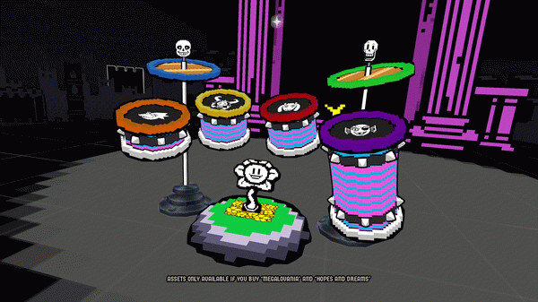 Игра Drums Rock: Undertale - 'MEGALOVANIA', скриншот