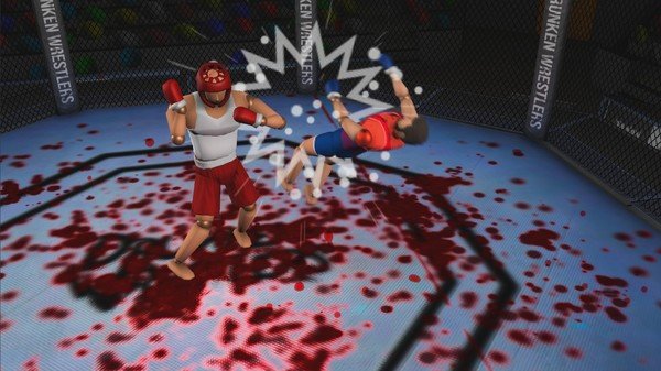 Игра Drunken Wrestlers 2, скриншот